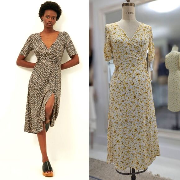 Sessun Floral Button Down Midi Dress - Picture 5 of 9